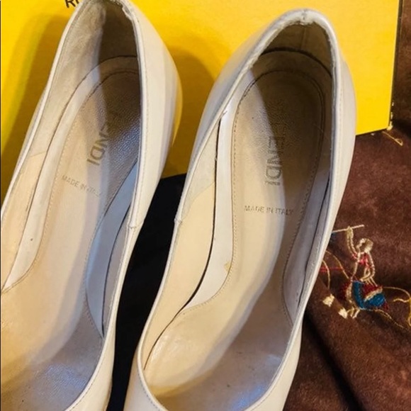 Fendi heels shoes pumps platform designer brand - Picture 10 of 11